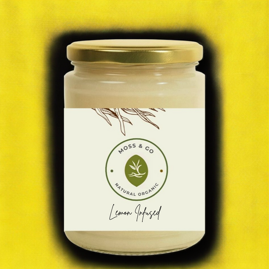 MOSS & GO SEA MOSS GEL 100% ORGANIC 300ML - Lemon Infused