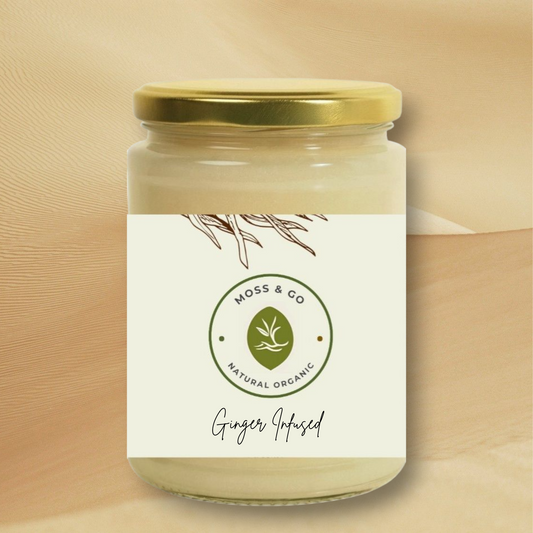 MOSS & GO SEA MOSS GEL 100% ORGANIC 300ML - Ginger Infused